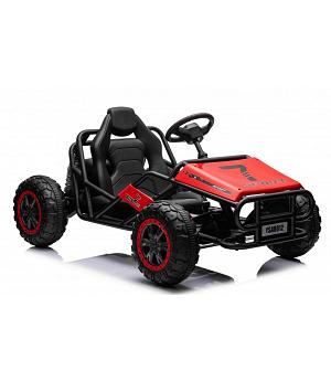 VENTA BUGGY 24V VINTAGE ROJO, 1 PLAZA, + 3 AÑOS (SIN MANDO RC)  INDA637-RA-A8812